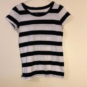 Striped short sleeve t-shirt